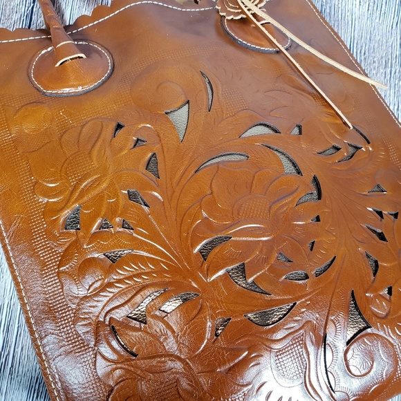 Patricia Nash Tooled Cavo Tote florence - Picture 4 of 4